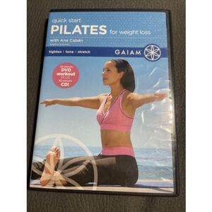 Quick Start Pilates for Weight Loss (DVD, 2005, 2-Disc Set, DVD+CD)